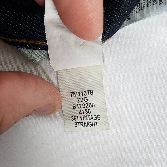 Lucky Brand Men's 361 Vintage Straight Denim Jeans Size 40x32 Kings Cross B4 - Picture 13 of 15